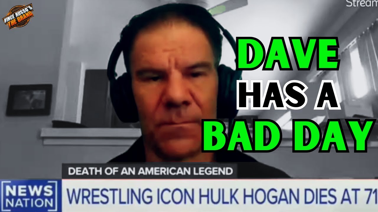 Dave Meltzer has a BAD DAY on NewsNation