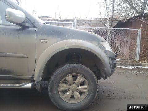 Увеличение клиренса Mitsubishi