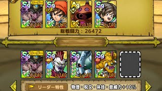 DQT 闘技場 231-練習 ドルマ攻め
