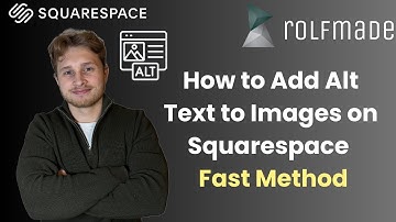 How to Add Alt Text to Images on Squarespace | Fast Method