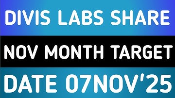 DIVIS LABORATORIES STOCK LATEST NEWS 7NOV