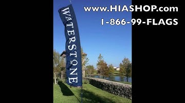 Waterstone Flag from High Impact Advertising