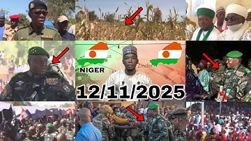 Labaran Hausa 12/11/2025  Niger🇳🇪 Ziyarar Tchiani Jihar Tahoua yayi Jawabi Akan gina Asibiti Hanyoyi