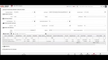 How to make Item Receipt for Batch or Serial Inventory Item - HAL ERP