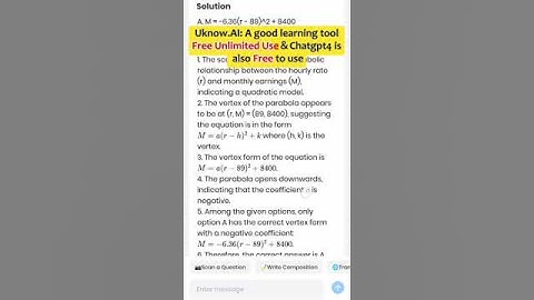 This app solves your math, chemistry, physics, and biology problems😎#uknowai #education #homework