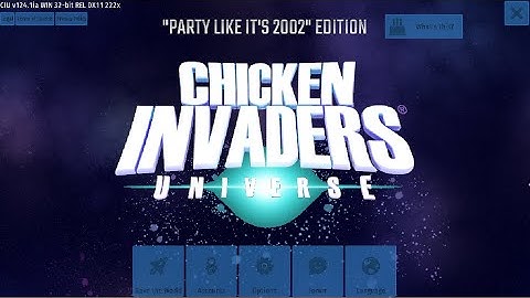 Chicken Invaders Universe: "Party like it