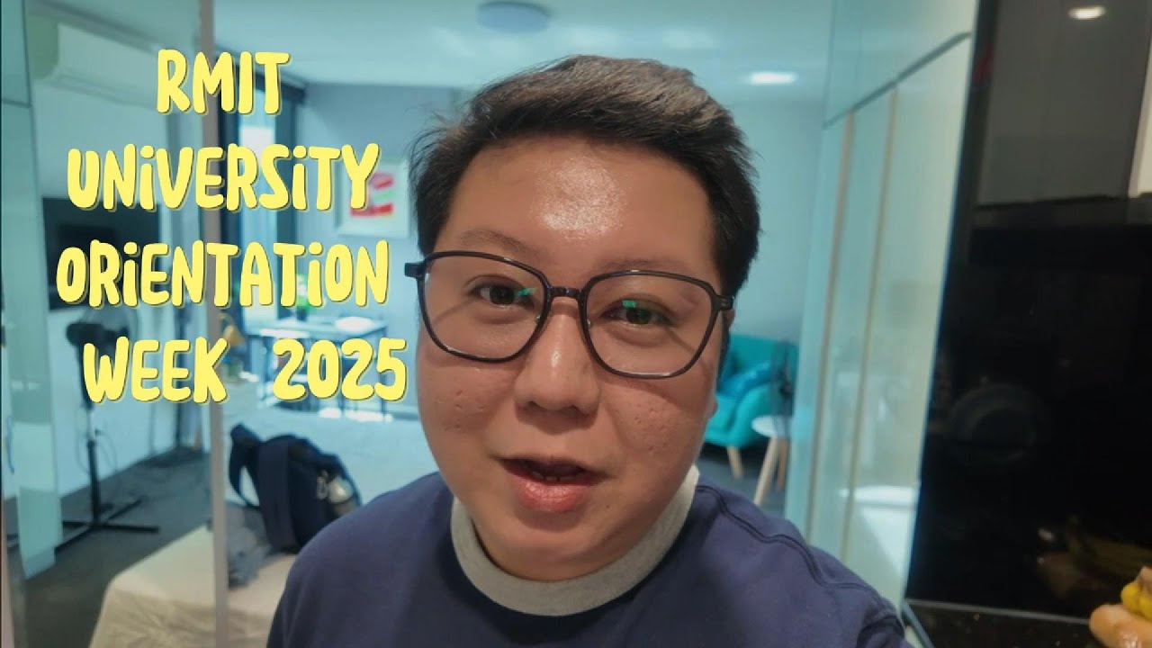 Filipino International Student - RMIT University Orientation Week 2025 Vlog