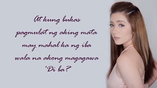 Video thumbnail of "(Lyrics) At Ang Hirap - Angeline Quinto"