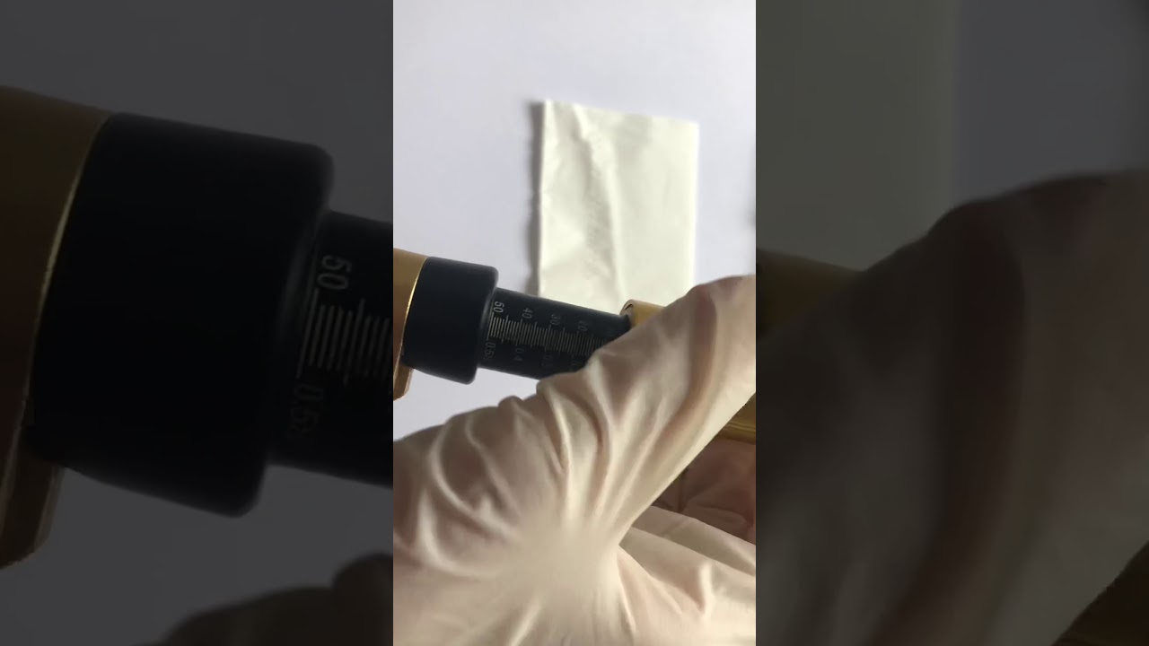 New hyaluron pen operation video