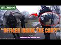 Suspect Kidnaps Police Officer During High-Speed Chase | Bodycam Footage