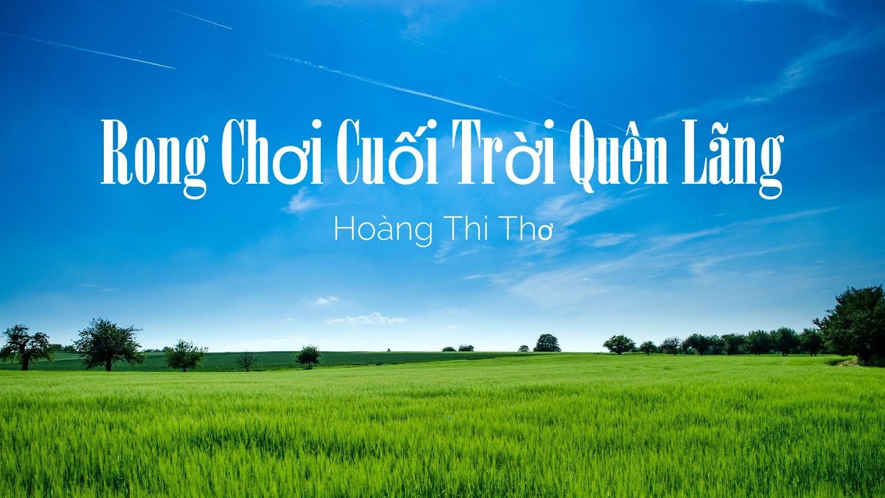 Rong Chơi Cuối Trời Quên Lãng - Hoàng Thi Thơ - AI Cover