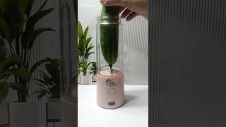 Healthy Cucumber Juice 🥒💚 | Portable Blender #shorts #portableblender #asmr #healthy #cucumber