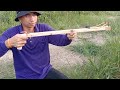 DIY slingshot - ที่ไม่ซ้ำใคร - การสร้างหนังสติ๊กแบบง่าย และทรงพลังจากไม้