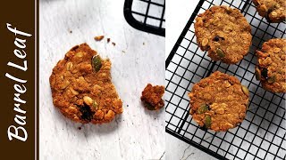 全素豆渣燕麥餅乾 (無麵粉) Vegan Soy Okara Oatmeal Cookies (GlutenFree)