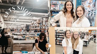 huge warehouse of books   a local author event!