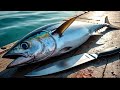 Everyday of My Life ❗🔥 Exploring Sorong Fish Market live broadcast of yellowfin tuna cutting