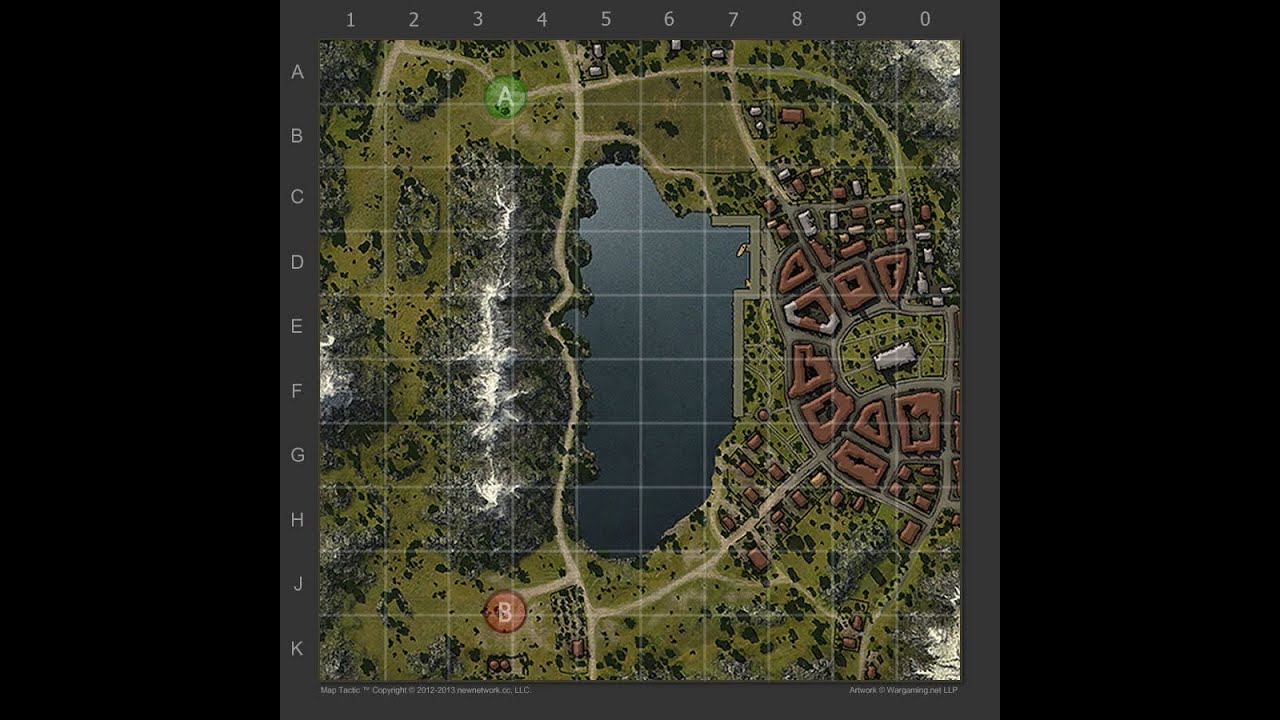 Ласвиль встречный бой карта wot