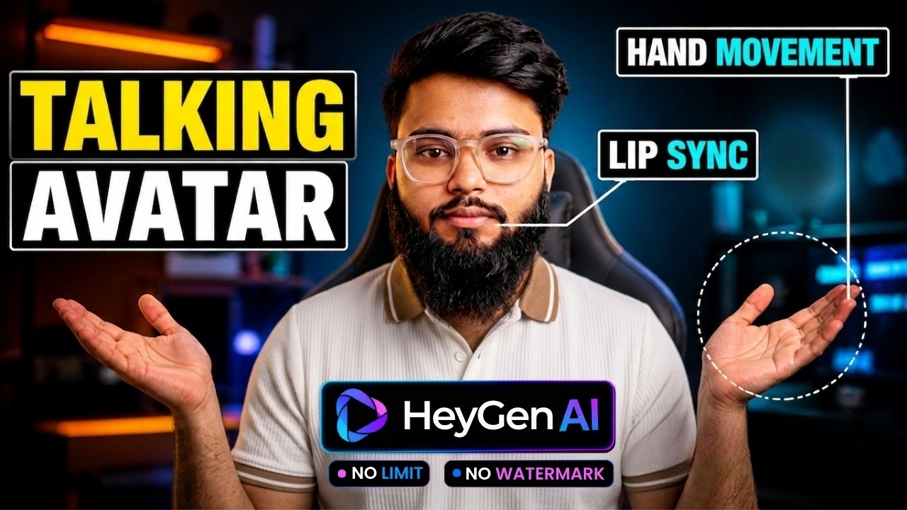 Use HeyGen AI Unlimited & FREE 😱 ( No Watermark + No Credit Limit)