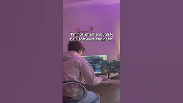 “I’m not smart enough to be a software engineer”