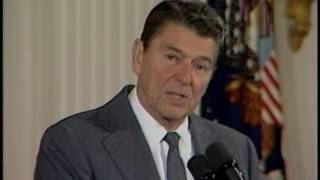 President Reagan’s Remarks regarding the MX Missile from the East Room on April 19, 1983