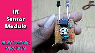 IR Sensor Module Making in Home | DIY
