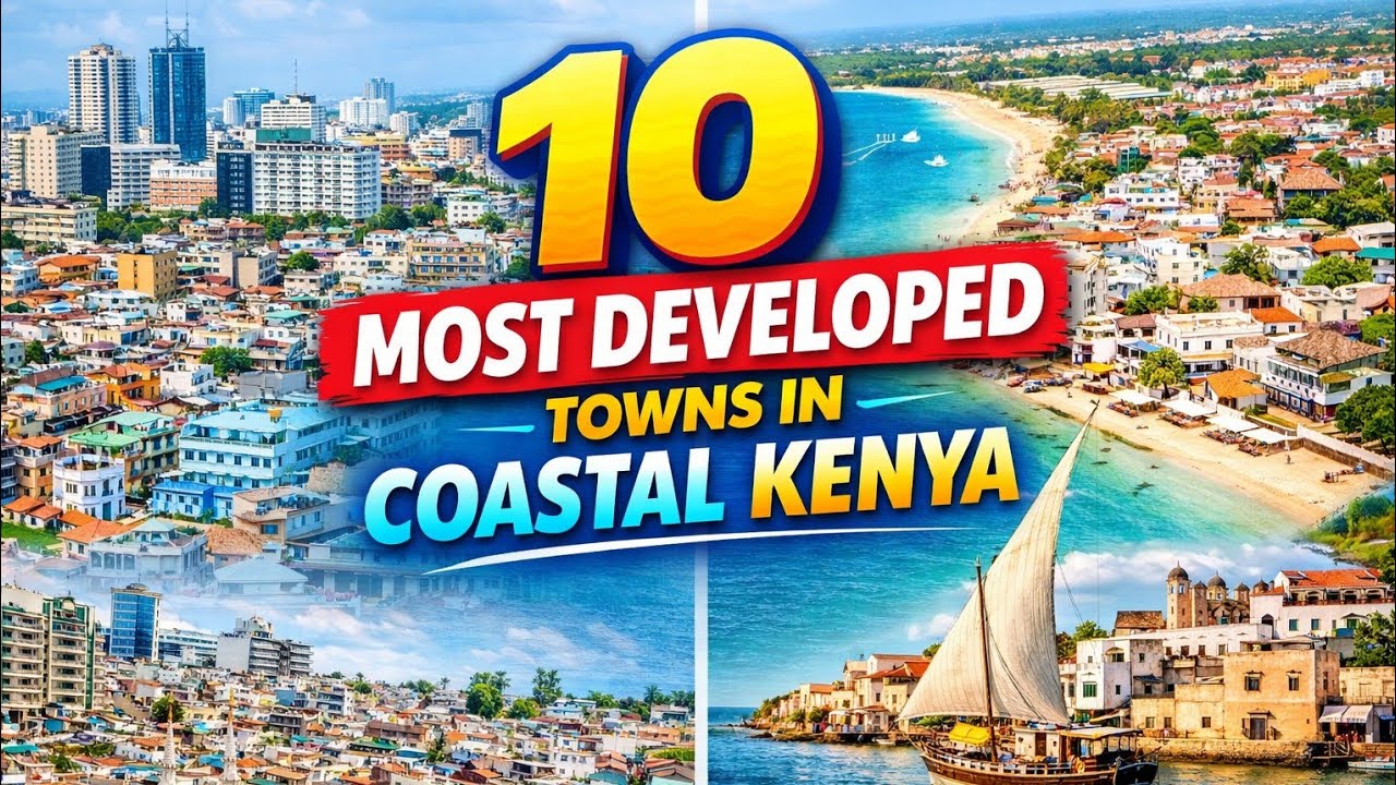 Самые богатые и быстрорастущие города прибрежной Кении! 2026😲🫢