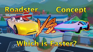 Roblox Jailbreak Concept VS Roadster