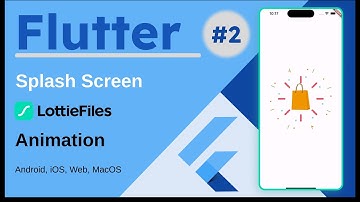 #2 How to create Flutter Animated Native Splash Screen - Using Lottie Animation 2024 #flutter