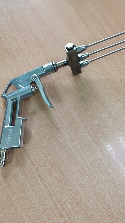 Пистолет для шприцевания мяса рассолом перед копчением - YouTube