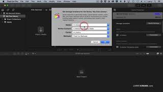 Optimizing Media Storage Locations in Apple Final Cut Pro X