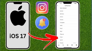 Cara Mengubah Suara Notifikasi Instagram di iPhone - iPad [iOS 17]