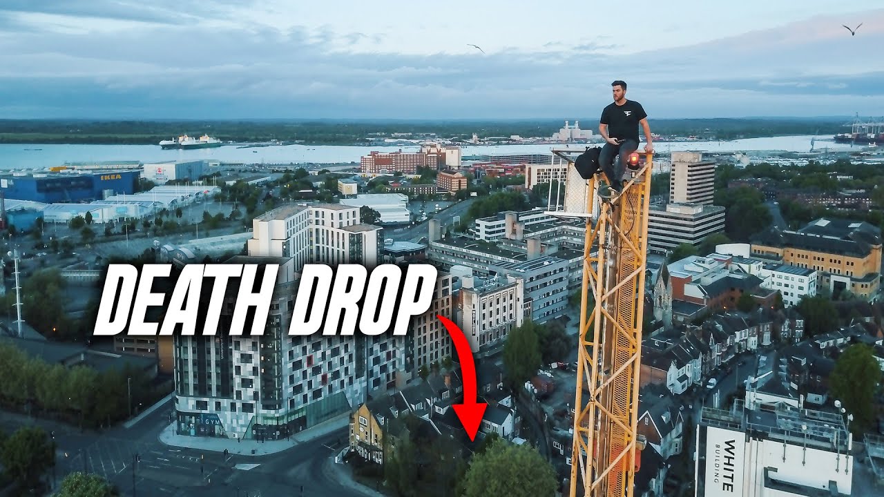 Insane 200ft Crane Climb Police Arrived 😬 Win Big Sports