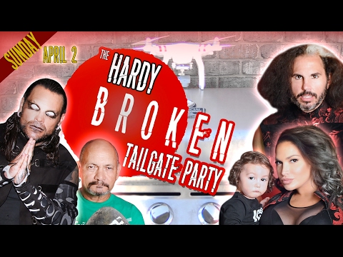 Join Broken Matt Hardy, Brother Nero, Queen Rebecca Hardy & Senor Benjamin with Maxel for the biggest professional wrestling party of the year happening this Sunday, April 2nd, as The Hardys are bringing The Hardy Compound to Orlando on WrestleMania day for an amazing tailgate party!!! That's right; The Hardy experience is coming to Orlando!!! DELETE your plans. They are now OBSOLETE because the #BrokenTailgate is coming.