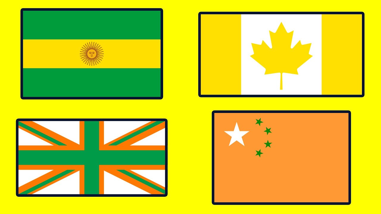 Countries That Don't Exist - Fun Flags - YouTube