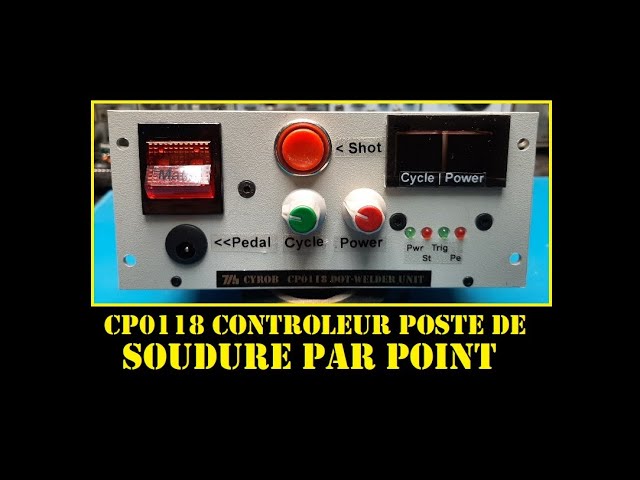 POSTE A SOUDER PAR POINT DE MARQUE GYS GYSPOT MODELE INV…