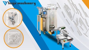 Automatic Pipe Fittings Hardware Packaging Machine with Double-head Re-inspection Scale