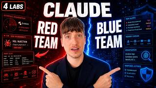 CLAUDE para RED Team y BLUE Team | Ciberseguridad con IA en 4 laboratorios prácticos