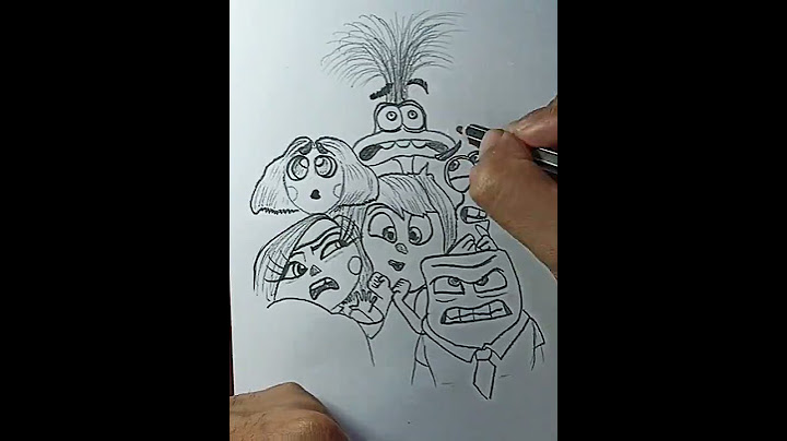 COMMENT DESSINER DES ÉMOTIONS Vice-Versa 2