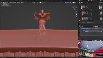 Rolls-Royce Spectre 16. Car modeling in Blender 3d