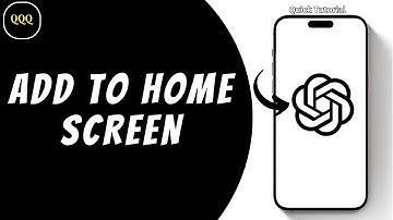 How To Add ChatGPT To Your Home Screen ?