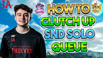 MW2 RANKED PLAY : HOW TO CLUTCH UP SEARCH AND DESTROY GAMES (SOLO QUEUE) 😲🔥
