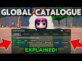 How To Use Global Catalogue in The Strongest Battlegrounds! | Roblox