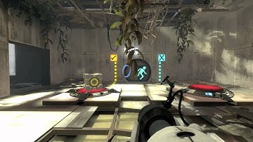 Portal 2 Walkthrough - Chapter 1 - Levels 3 and 4