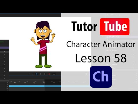 Adobe Character Animator Tutorial - Lesson 58 - Keyframe Animation
