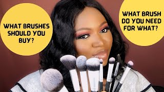 THE MAKEUP BRUSHES YOU NEED | MAKEUP BRUSHES AND THEIR USES ( FOR BEGINNERS)