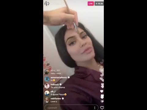 Kylie Jenner on Instagram Live Stream 2017 (FULL) - YouTube
