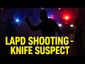 10/14/2023 LAPD Officer-Involved Shooting: Knife-Wielding Suspect #police #bodycam #cops 