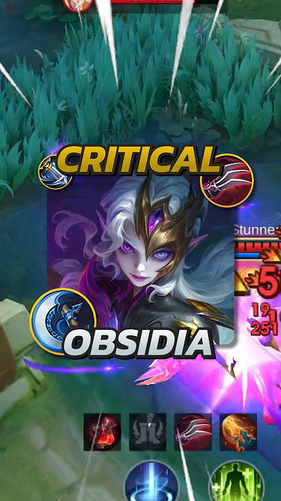 Critical Obsidia vs Trinity Obsidia! Mobile Legends #mobilelegends #mlbb #gaming