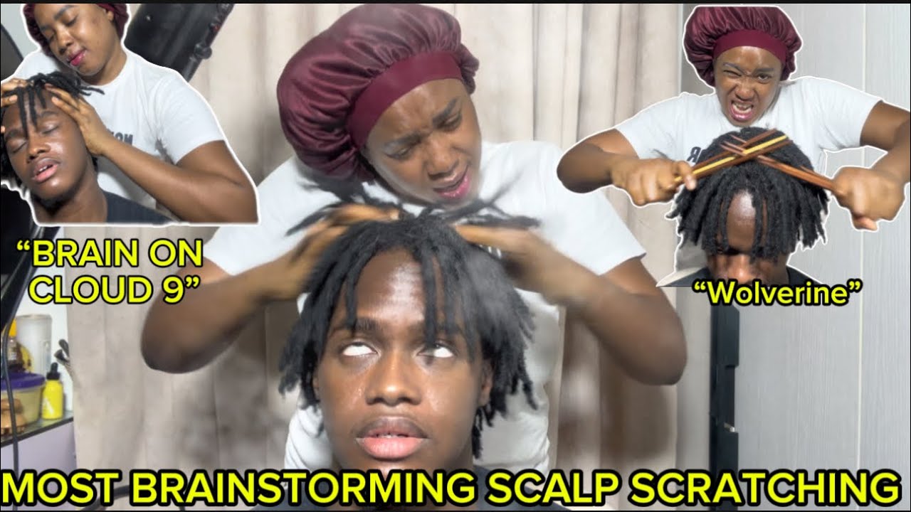 ASMR: FAST&AGGRESSIVE HAIR SCALP MASSAGE ,INTENSE HAIR PULL,FAKE SPIT PAINTING,SCALP SCOOPING METHOD