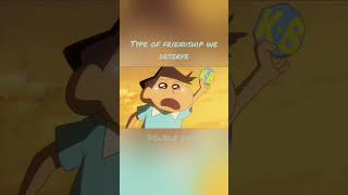 kazama and shinchan Kanta Laga best scene #friendship #song #adiaava